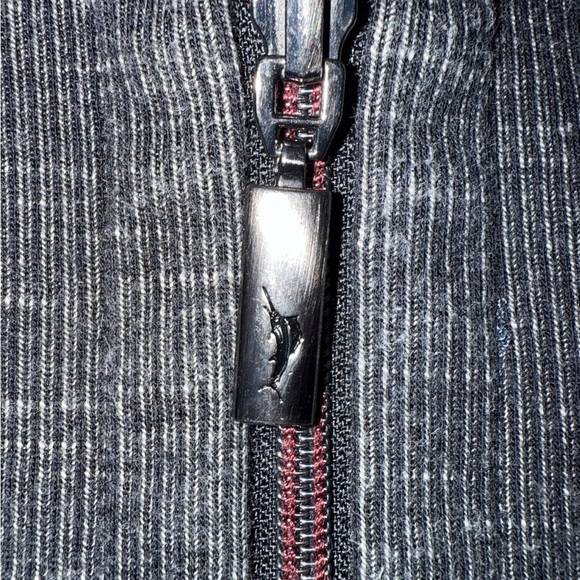 🌴 Tommy Bahama Men’s Quarter Zip Pullover – Dark Heather Gray Size XL|Fall Layer - Picture 11 of 13
